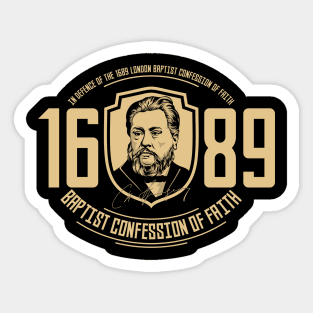 The 1689 Baptist Confession of Faith Sticker